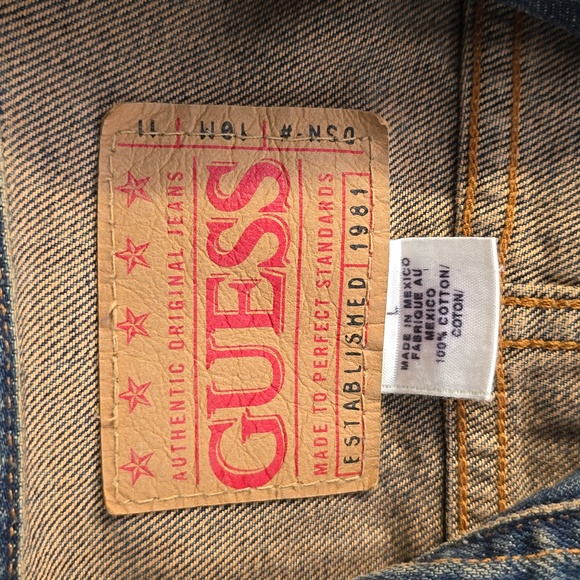 GUESS DENIM JACKET SIZE L - Picture 7 of 13